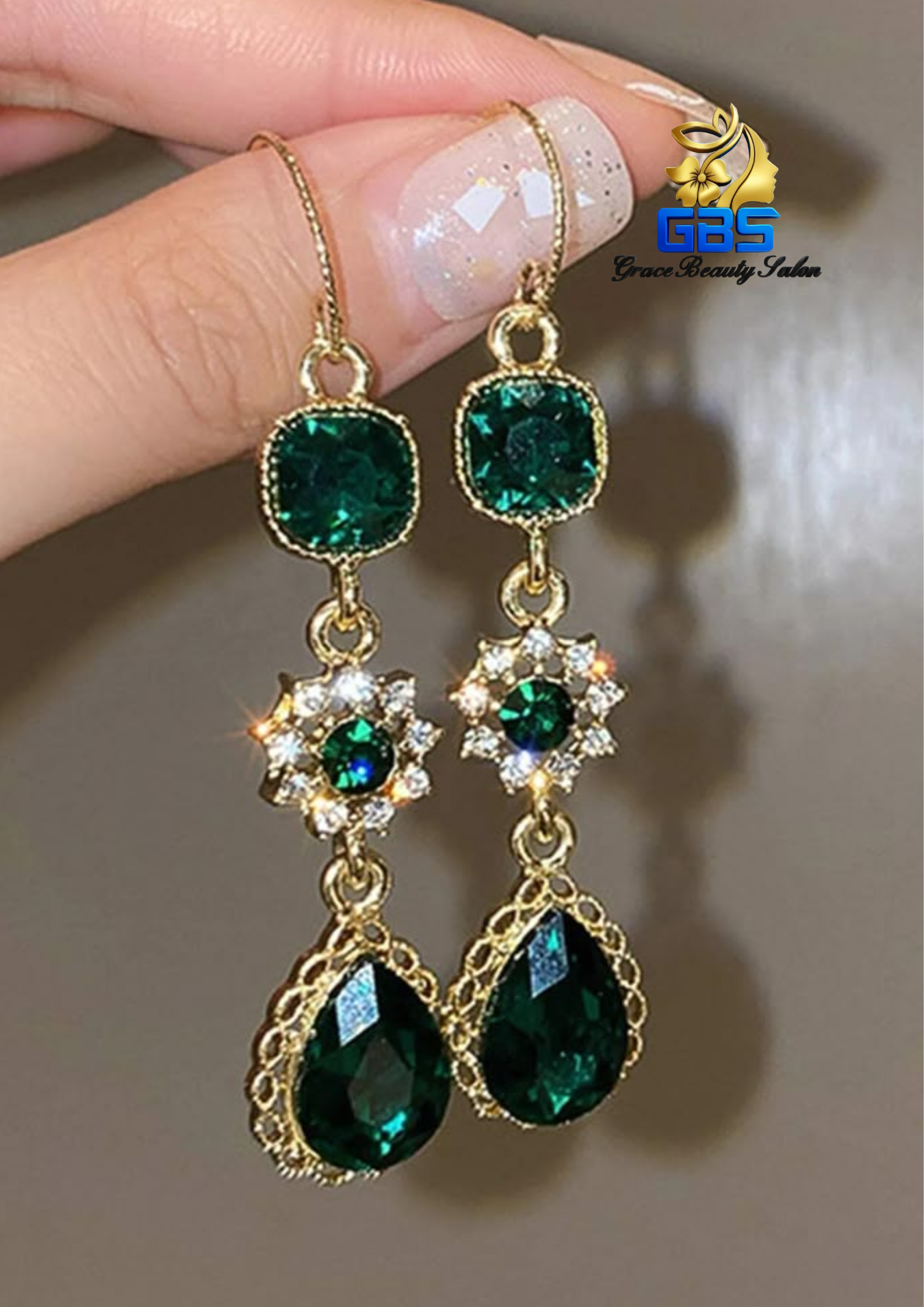Emerald Earrings